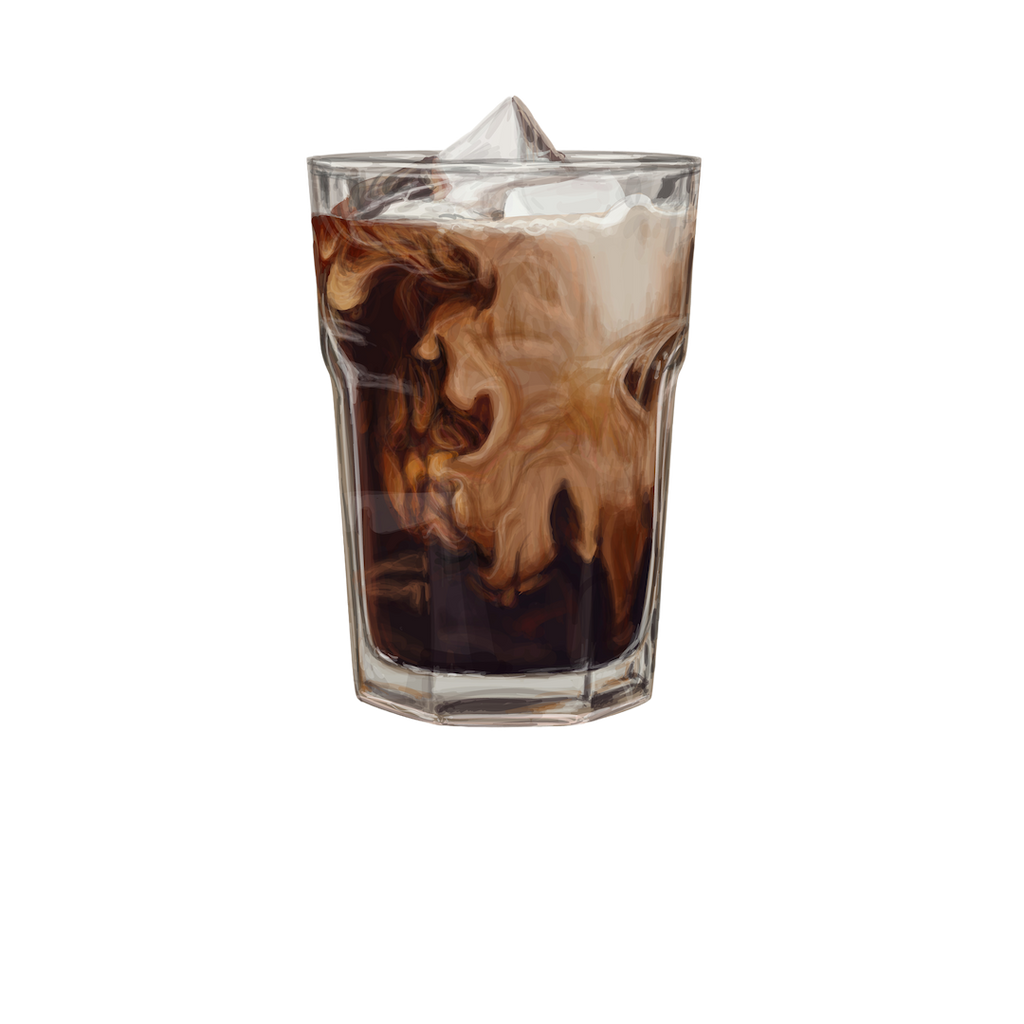 Iced Coffea, alcoholic coffee liqueur, coffee cocktail, recipe