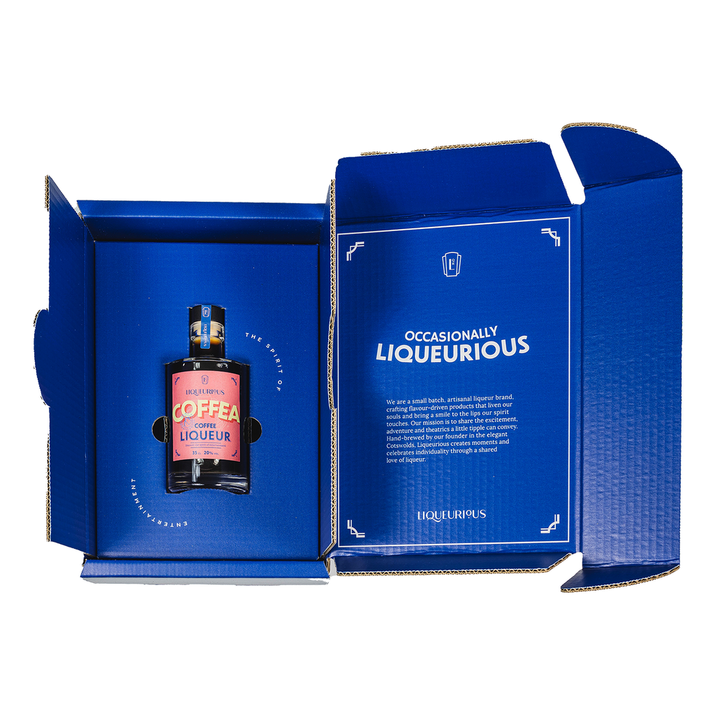 Liqueurious Gift Box, tea liqueur, coffee liqueur