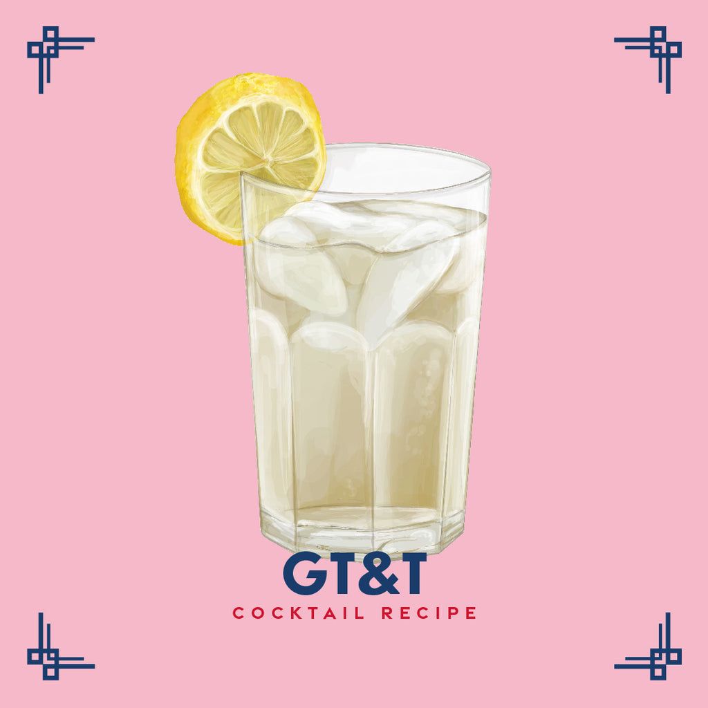 GT & T, alcoholic tea liqueur, tea cocktail, recipe