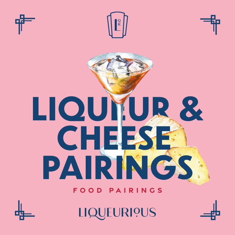 Liqueur and Cheese pairings, alcoholic tea liqueur, alcoholic coffee liqueur, recipe