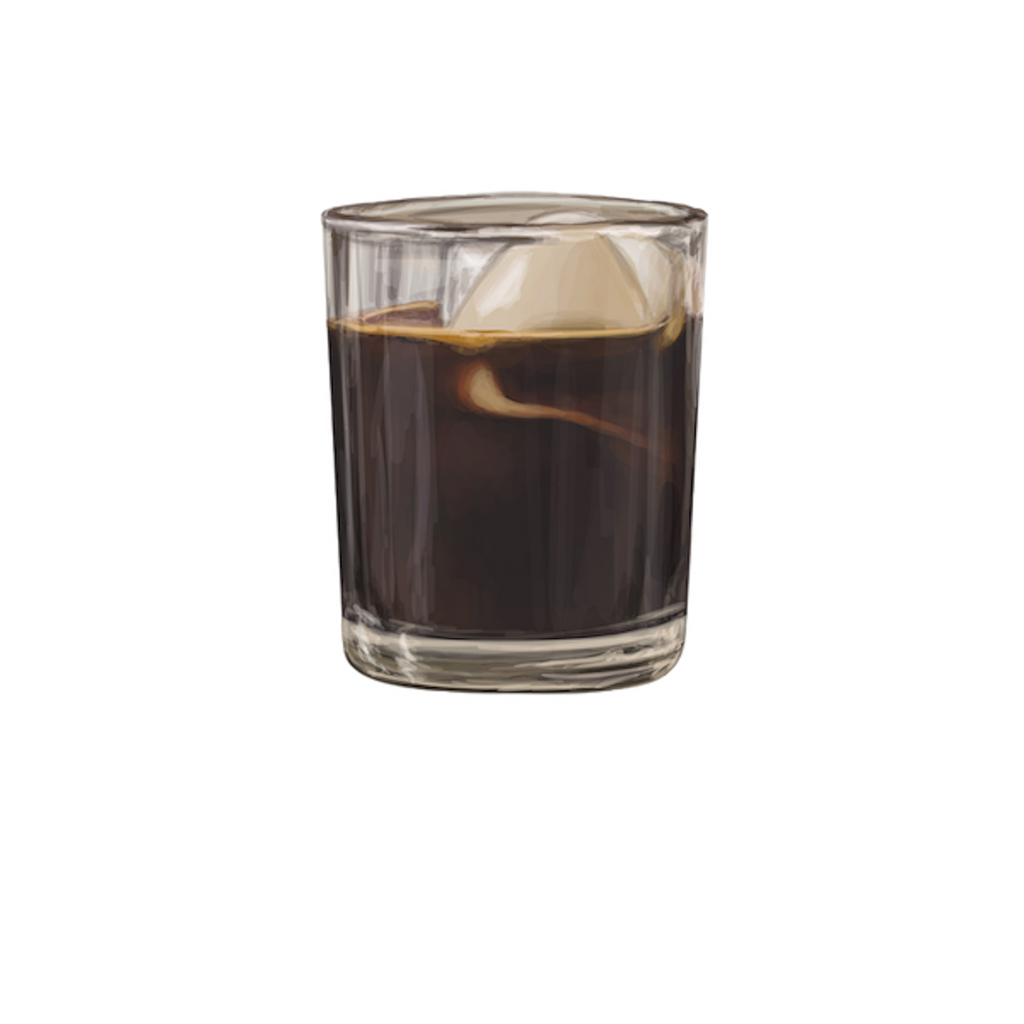 Double Espresso Cocktail, alcoholic coffee liqueur, coffee cocktail, recipe