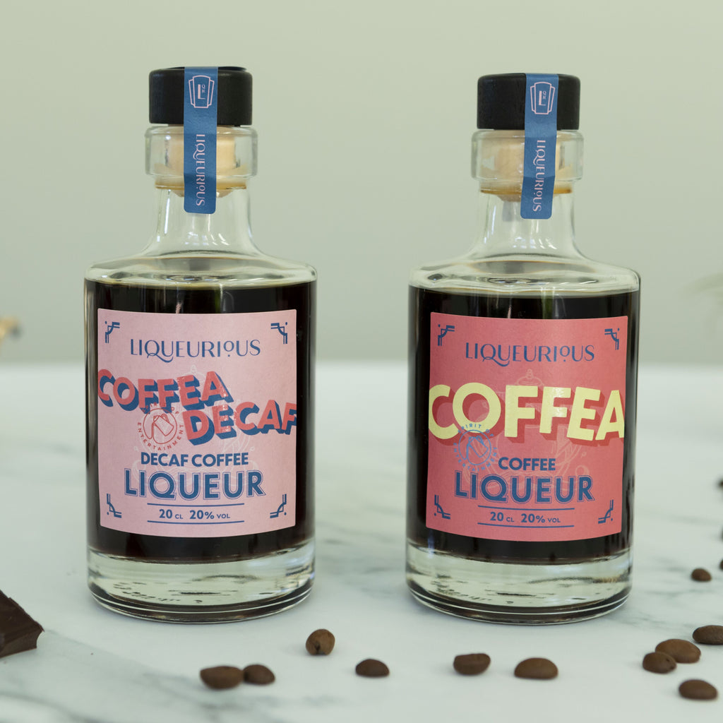 Coffee Liqueur and Decaf Coffee Liqueur