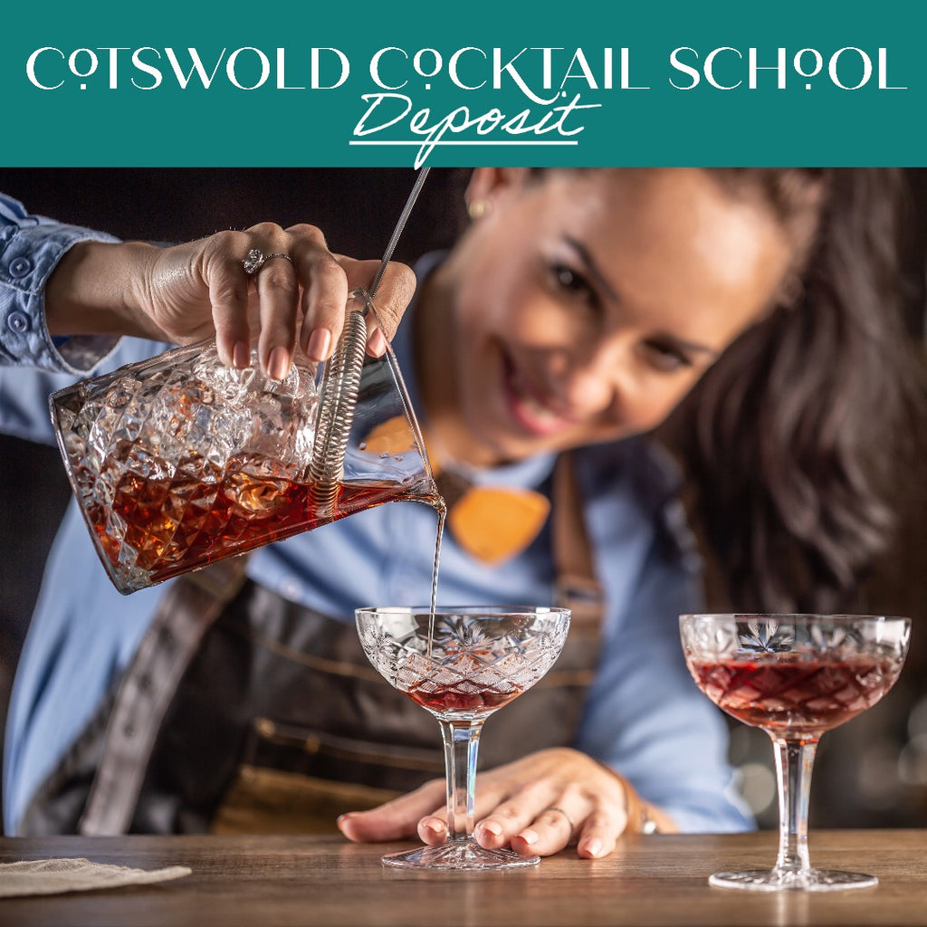 Cotswold cocktail making classes deposit